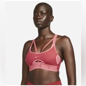 Nike Women's Red Mesh Sports Bra NWT